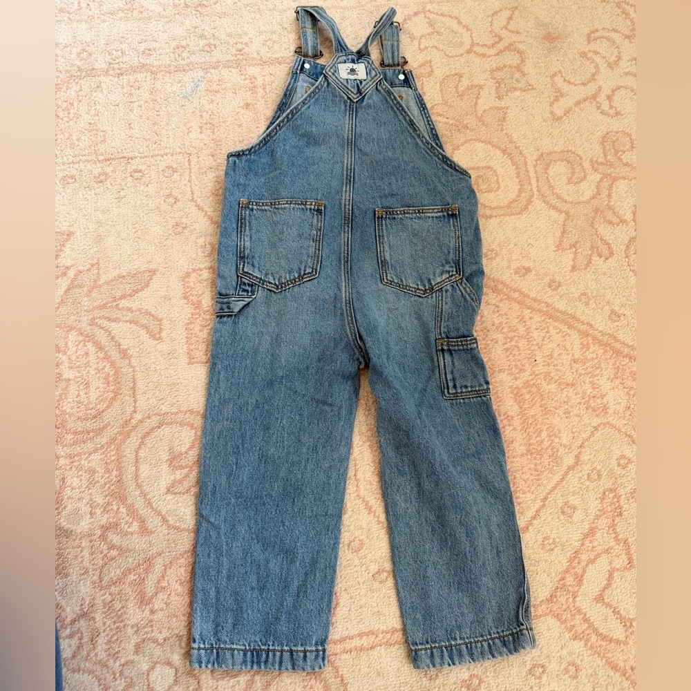 Little Co. by Lauren Conrad Toddler Denim Overalls - Picture 3 of 7